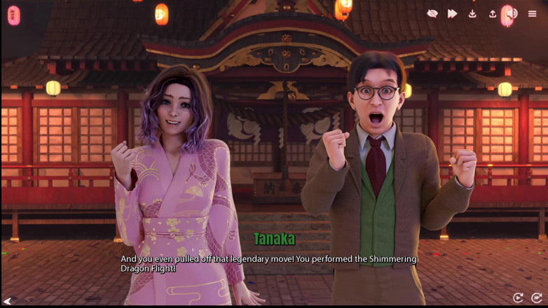 Johannes Gaming: Julia in Giappone 7 Julia ha ottenuto il volo drago scintillante