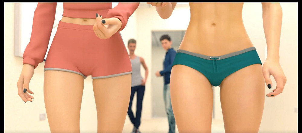 Lana Game plays: Uop # 01 - hai cặp mông khít khao cho chàng trai hứng...