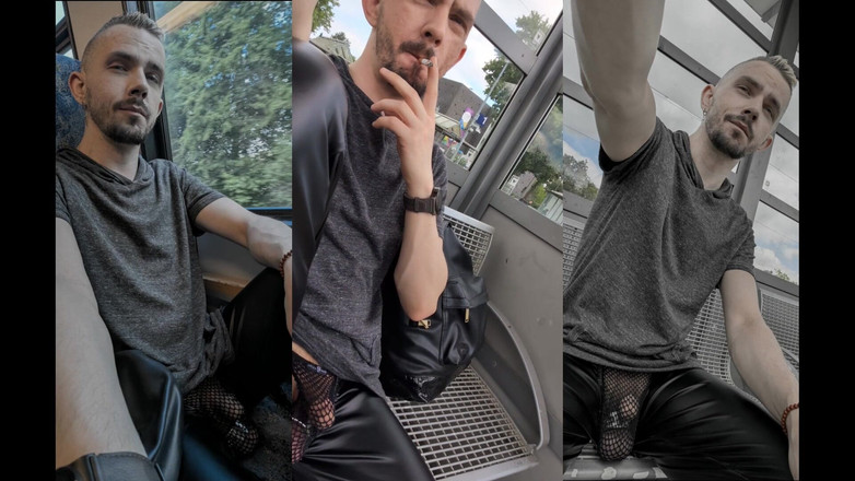 kinkygaynudist: 見知らぬ街に浸れて - 私のいたずら好きな都会(Tバック)散歩