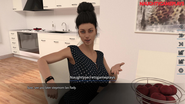 Naughty gameplays: Мачуха дозволила йому побачити її дупу - мрії про бажання 02 від lewdlab