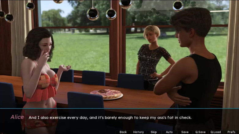 Visual Novels: Summer scent part 7 (girlfriend route)