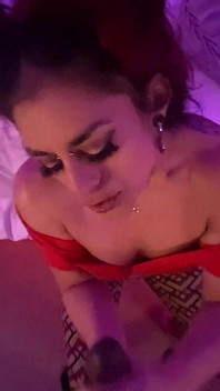 Hot Latina Sucks Rome Majors BBC Until She Gets a Facial