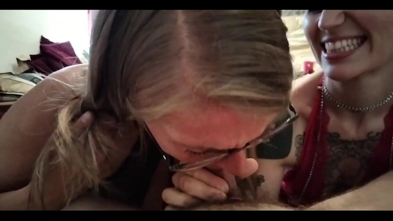 GermanPussyLove: Dvojitý orální sex z pohledu Natalie a Thea