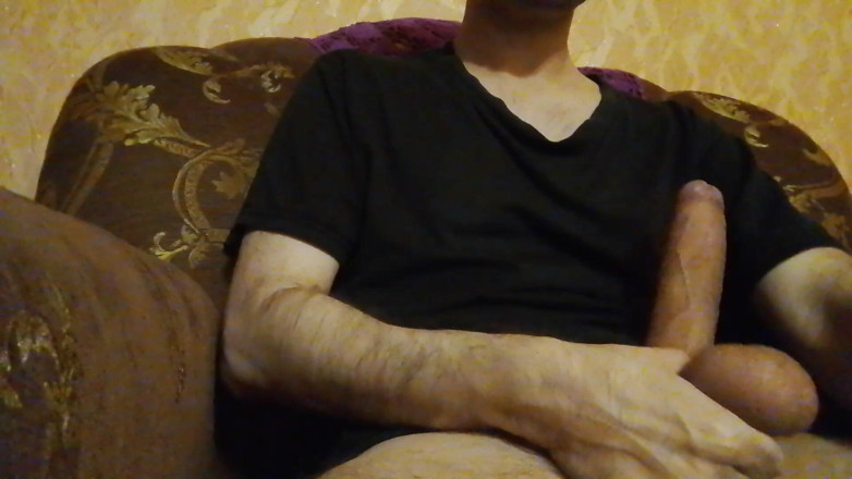 Alex Metallov: Horny Guy Jerking and Cumming. so Much Thick Cum