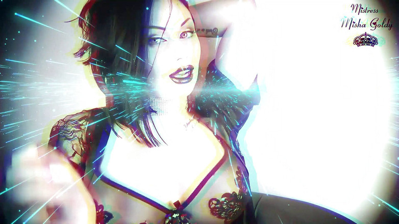 Goddess Misha Goldy: Czarne wargi z JOI