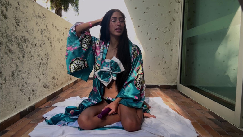 Kink in Time: Gisele Amore's Ancient Asian Masturbation Ritual 4K POV Sensual Ecstasy Awaits!