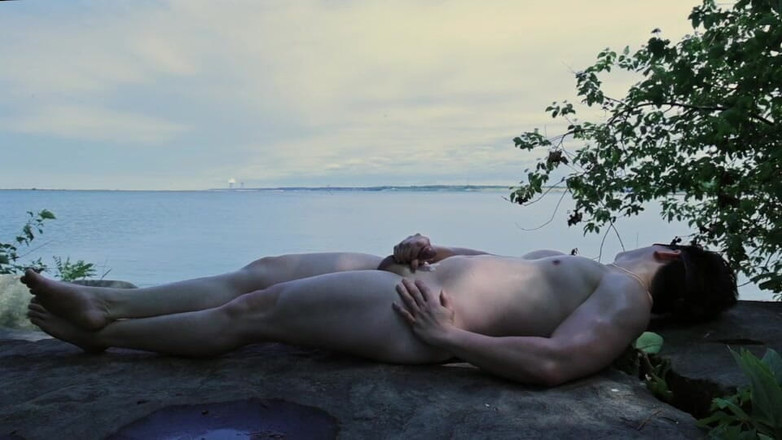 barenakedboy: Sonne auf meinem rücken, see zu meinen füßen - Ein paar...