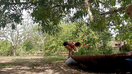 Sarah Fonteyna cumrecord.: Tante seksi kecanduan seks di pertanian