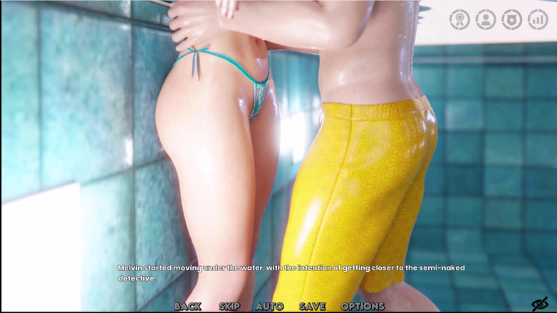 Johannes Gaming: Naluri unseen 7 - Nicole dan Melvin berseronok di kolam