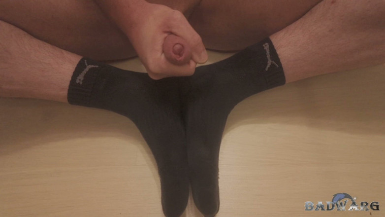 BadWarg: Cum on My Black Socks