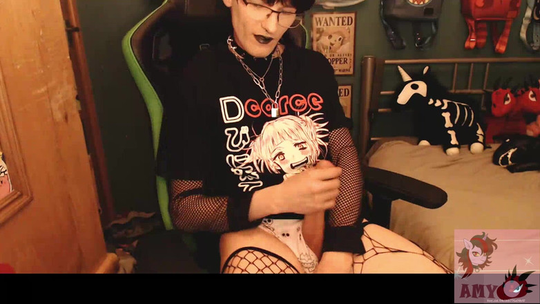 AmyBellx: Goth honění a stříkání