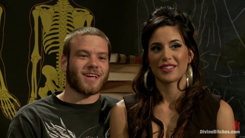 Divine Bitches by Kink: Gia Dimarco Milks Prostate Till Slaveboy Cums Without Her Ever...