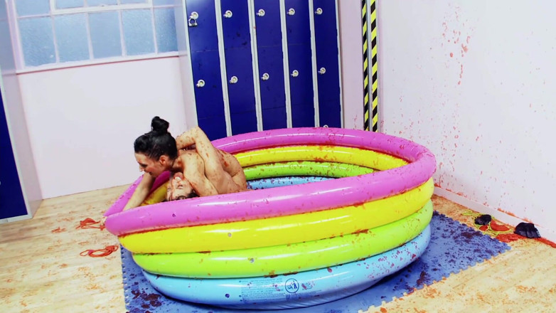 Hot Girlz: Pretty babes having fun as they get wild in the...