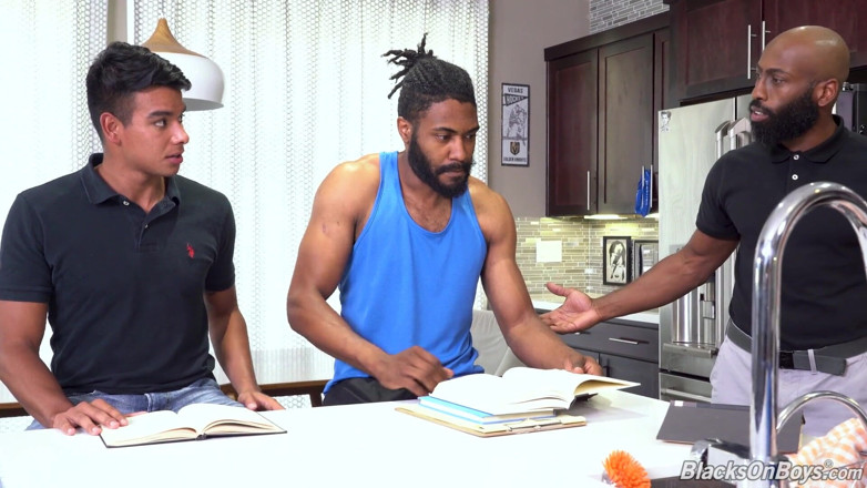 Downlow Boys: Jay Seabrook get tutored by hot Professors JJ Lake and...