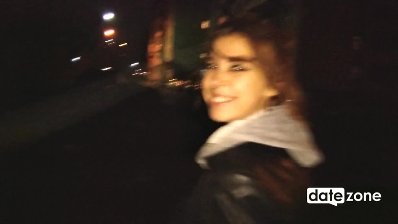 Datezone: Blowjob in elevator then quickie on stairs