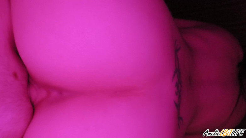 Amelie Dubon: Stayed the night - passionate sex and deepthroat - homemade porn