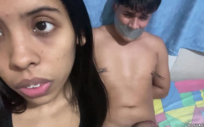 Selfgags femdom bondage: Я контролировала бойфренда другой девушки и осушала его сперму! - Женское доминирование и дрочка в любительском видео