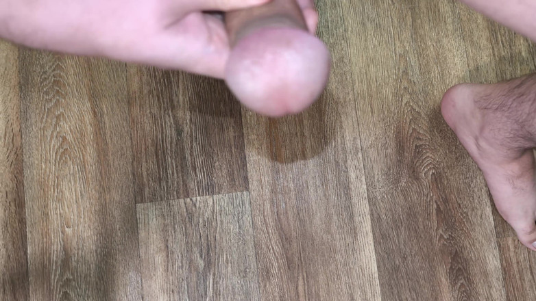 DihMonk: Kneeling Close-up Solo Masturbation at Home