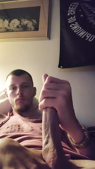 Johnny Meats: Jerking off My Big Cock Till I Cum