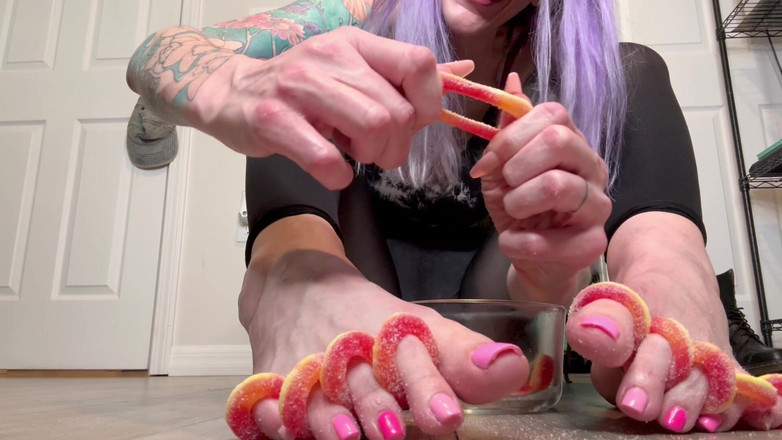 Peppermint Giantess: Des anneaux de pêche sur mes toils