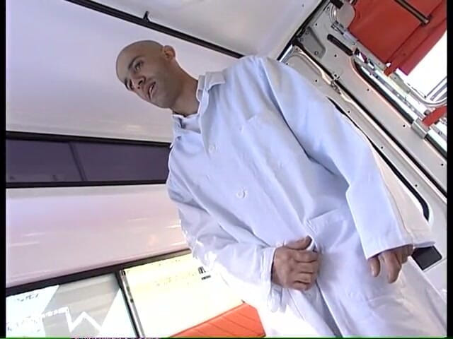 Just X Star: Sexy doctor hard fucked in an ambulance