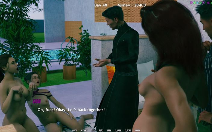 Porny Games: Lisa total undersökning! av Dragofinder Studio - Gruppsex i slutet av...