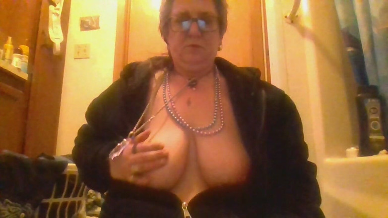 krazykristin: You Asked for Boob Here Are My Big Saggy Titties