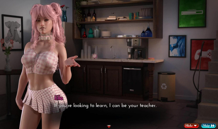 Dirty GamesXxX: 創世記の注文:カムガールは彼女の家でファックするために彼女の友人を招待しますep.78