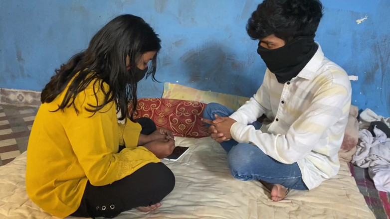 Indian Teen Girl's: Outdoor Sex Stepbrother and Stepsister Outside Door Romance and Sex...