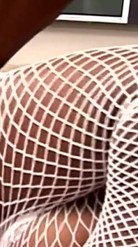 Vše v černém sexu pro černou děvku toužící po BBC v zadku