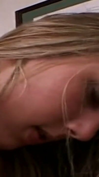 Horny Blonde Gets Licked and Fucked Hard in Doggy Style