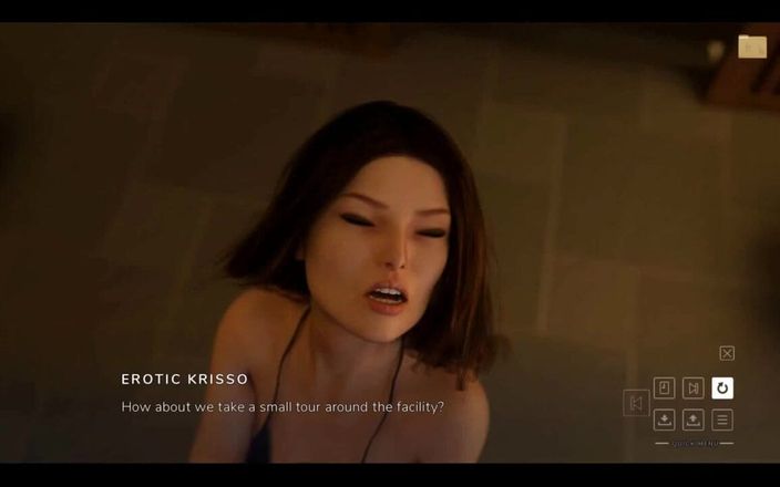 Erotic Krisso: Deliverance-bikinili esmer genç kız saunada sert sikiliyor