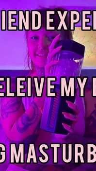 Girlfriend Experience Using Masturbator Toy