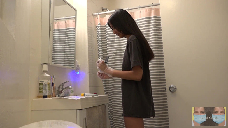 Viva Athena: Black hair dye