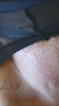 Creampie POV Neuken Na Het Neuken Van Een Dildo En Zuigen Op Een Andere Met Gescheurde Panty