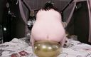 Sexy NEBBW: Сексуальна товстушка з&amp;#039;являється на повітряній кулі, новий рік