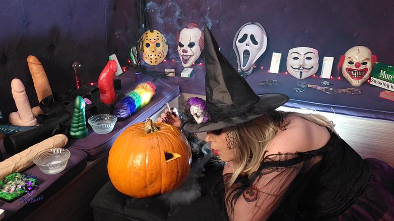 HollyCox: Misty 120s a Masturbace a Kouření žhavá fantazie