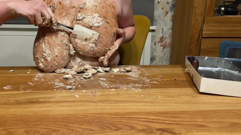 Whitylady: मैं अपने स्तनों के साथ चॉकलेट मार्शमैलो को कुचलता हूं भाग 2