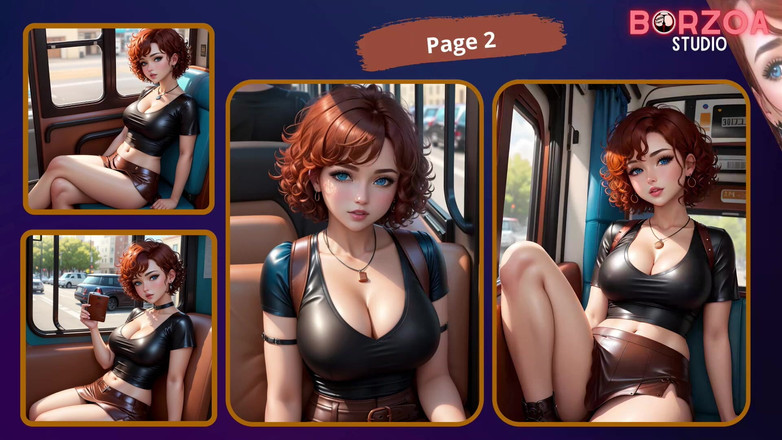 Borzoa: 爸爸想要女大学生的嘴