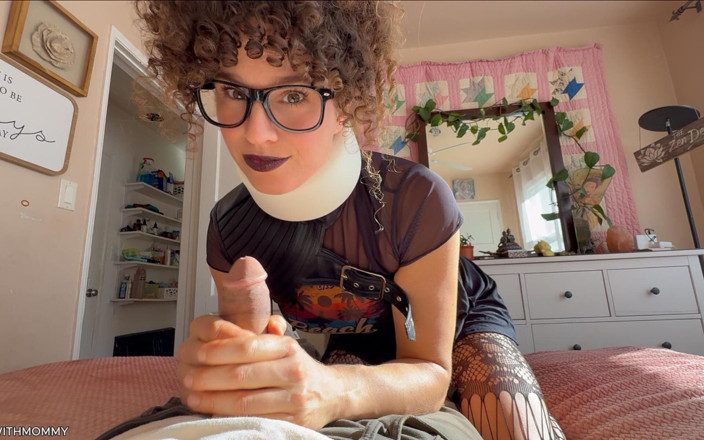 VibeWithMommy: Goth Chick in a Neck Brace Giving More Than a...