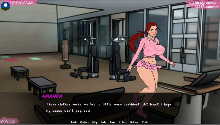 XXX Games Bunk: Antrenament sexy în sala de sport topless și haine dezvăluitoare