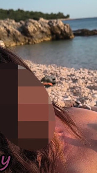 Risky Sex on a Nudist Beach in Spain: She Gets Touched While Nude - Misscreamy