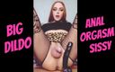 Sasha Q: Großer dildo, anal-orgasmus, sissy