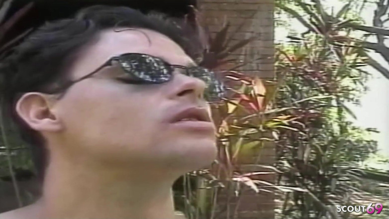 Shemale TS Collection: Transsexuală latino cu țâțe mari este futută anal de o pulă...