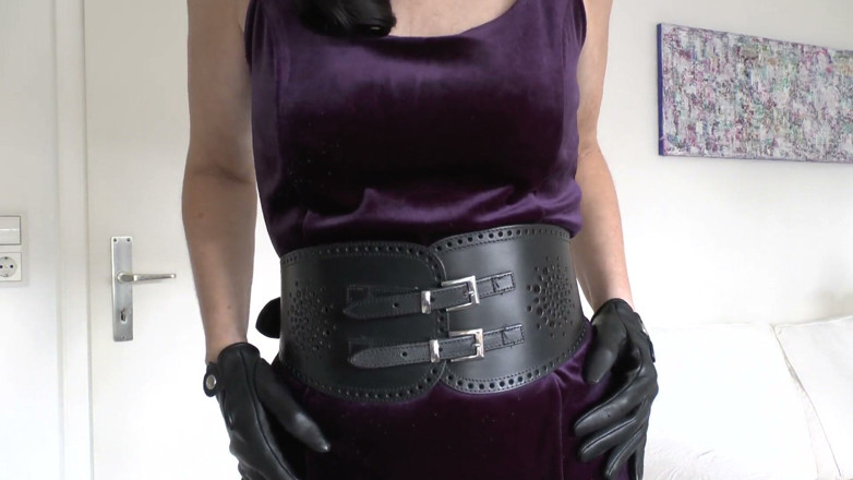 Lady Victoria Valente: Wide, Tight Belts Part 81 - Lady Victoria Valente
