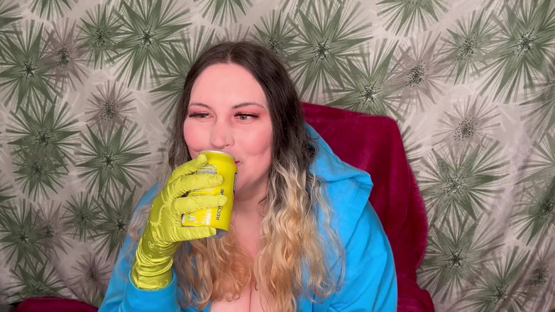 MissFFW: BBW burping medan du har flera burkar läsk