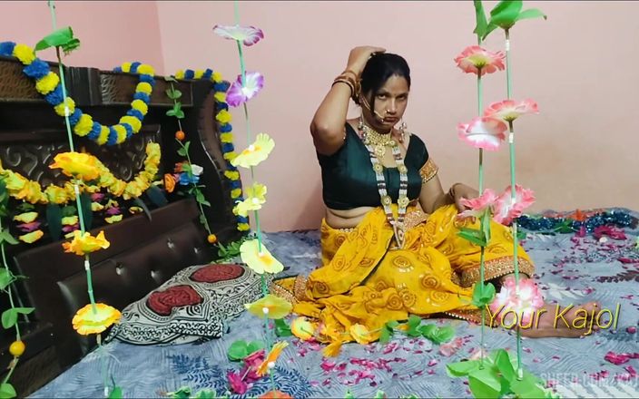 Lustykajolbhabhi: A noite de núpcias de Kajol Bhabhi