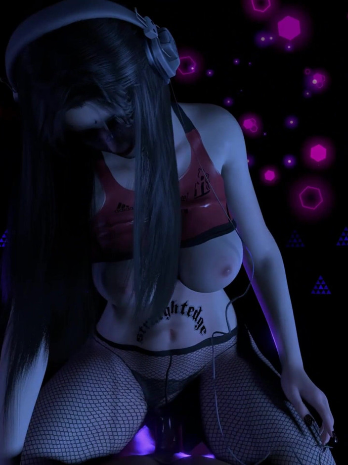 X Hentai: 불의 여신: 너머의 가상 곡선 - 3D 애니메이션 헨타이