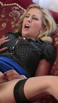 3 Blond Models Lesb Orgy