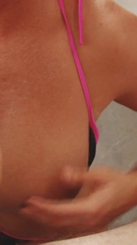 Muscular Milf Jacks off and milks my swollen cock